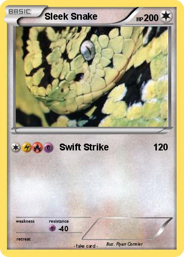 Pokemon Sleek Snake