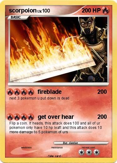 Pokemon scorpoion