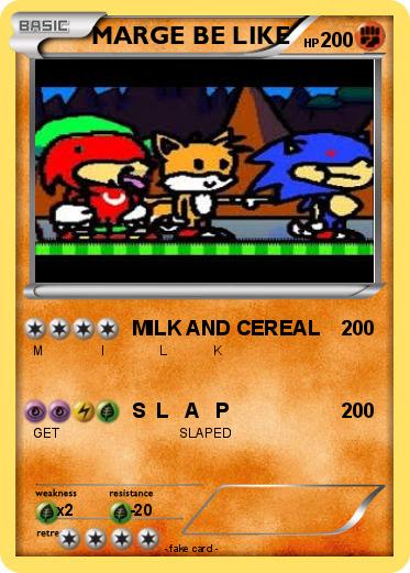 Pokemon MARGE BE LIKE