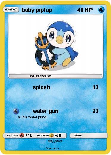 Pokemon baby piplup