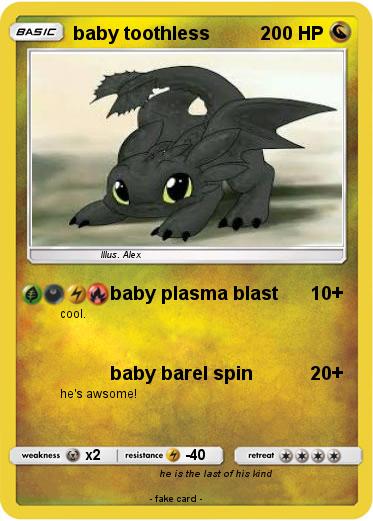 Pokemon baby toothless