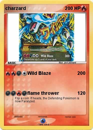 Pokemon charzard