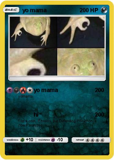 Pokemon yo mama