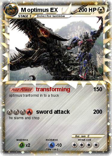 Pokemon M optimus EX