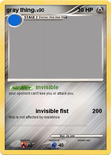 Pokemon gray thing