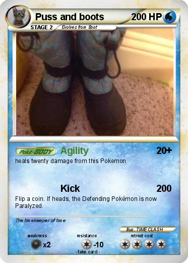 Pokemon Puss and boots