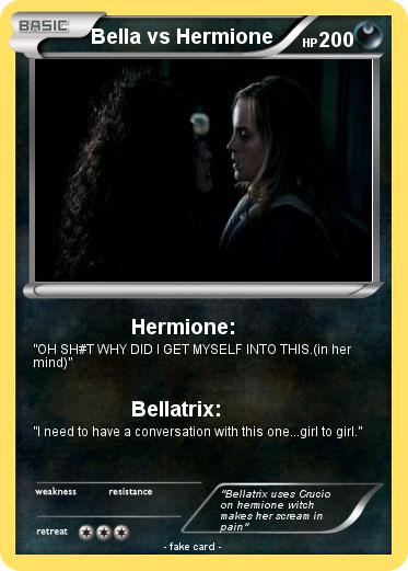 Pokemon Bella vs Hermione