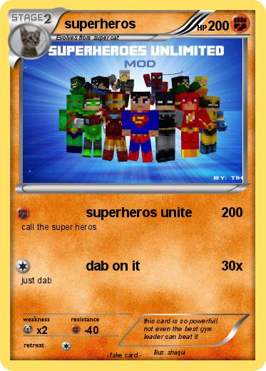Pokemon superheros