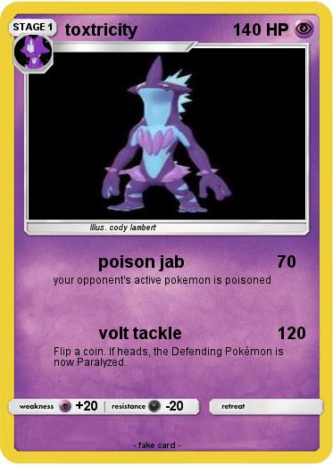 Pokemon toxtricity