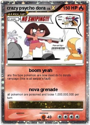 Pokemon crazy psycho dora