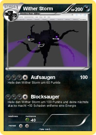 Pokemon Wither Storm