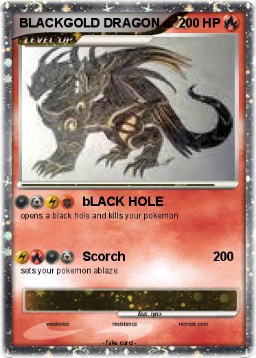 Pokemon BLACKGOLD DRAGON