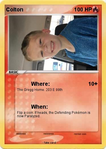 Pokemon Colton