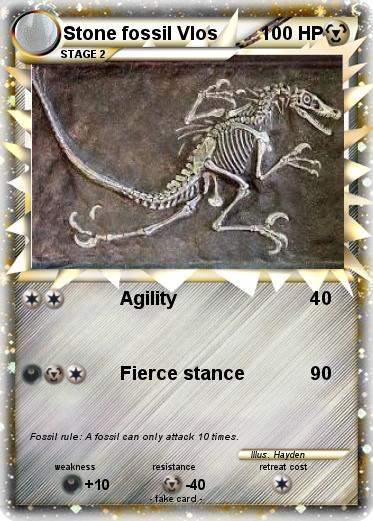 Pokemon Stone fossil Vlos