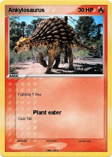 Pokemon Ankylosaurus
