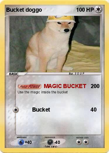 Pokemon Bucket doggo