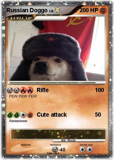 Pokemon Russian Doggo