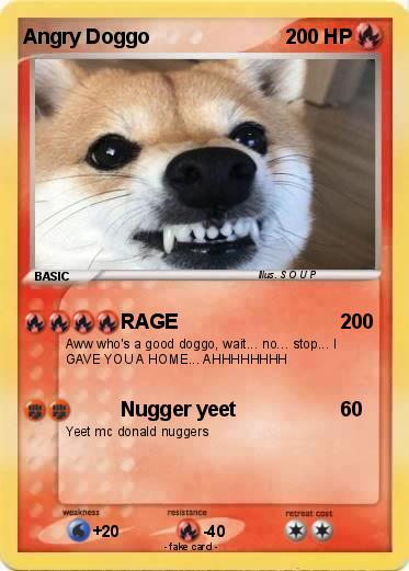 Pokemon Angry Doggo