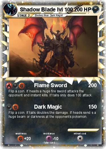 Pokemon Shadow Blade lvl 100