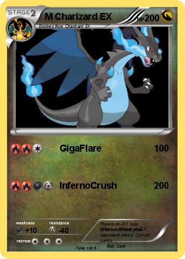 Pokemon M Charizard EX