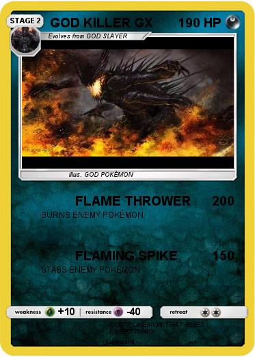 Pokemon GOD KILLER GX