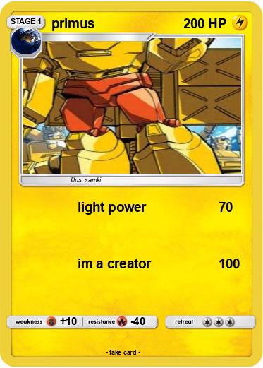 Pokemon primus