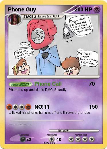 Pokemon Phone Guy