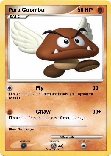 Pokemon Para Goomba