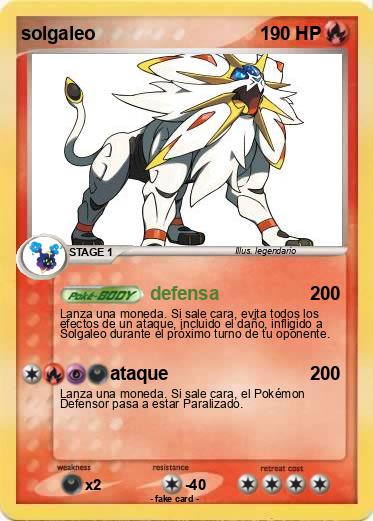 Pokemon solgaleo