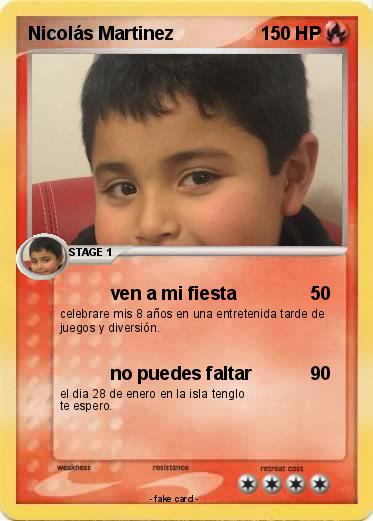Pokemon Nicolás Martinez