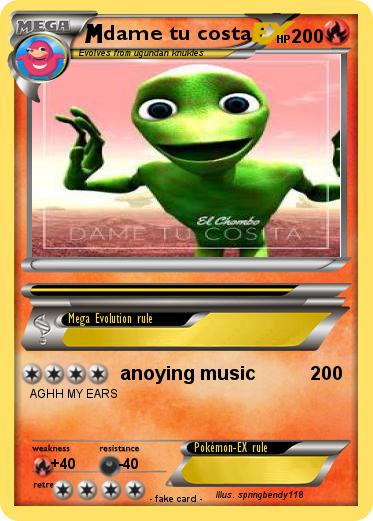 Pokemon dame tu costa