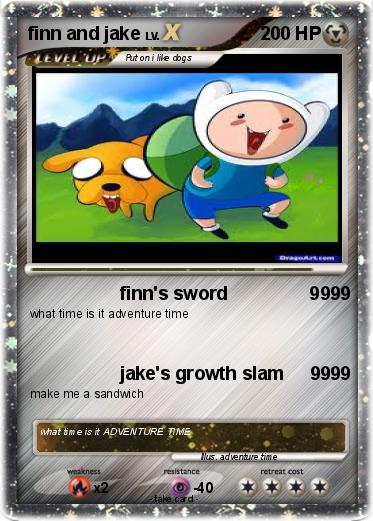 Pokemon finn and jake Pokemon finn and jake
