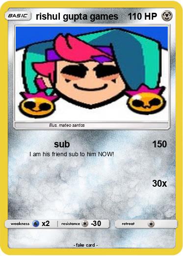 Pokemon rishul gupta games