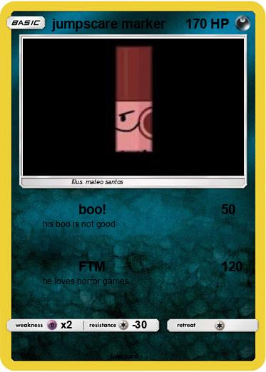 Pokemon jumpscare marker