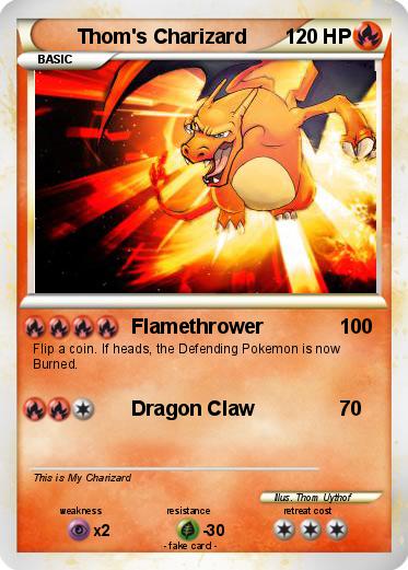 Pokemon Thom's Charizard