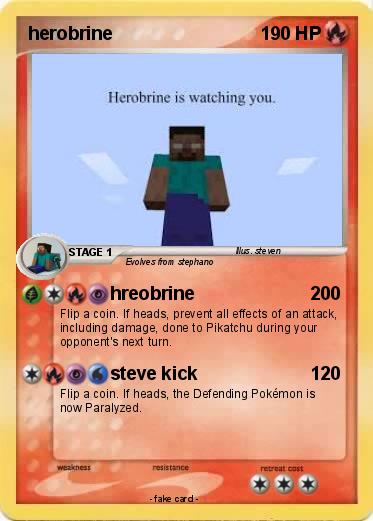 Pokemon herobrine