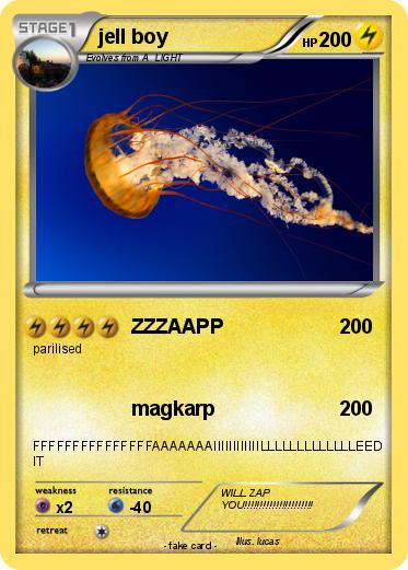 Pokemon jell boy