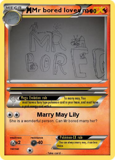 Pokemon Mr bored loves me