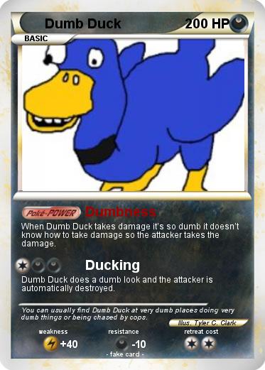 Pokemon Dumb Duck