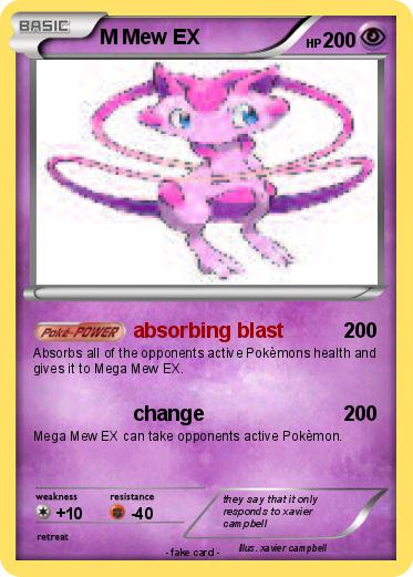 Pokemon M Mew EX
