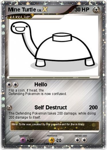 Pokemon Mine Turtle