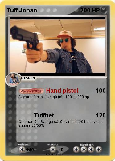 Pokemon Tuff Johan