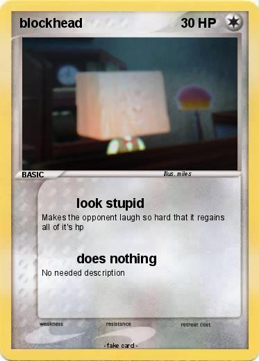 Pokemon blockhead