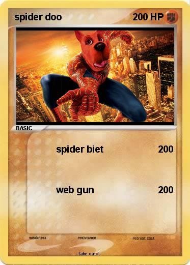 Pokemon spider doo