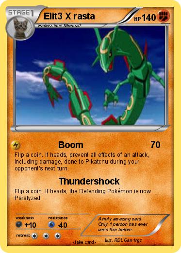 Pokemon Elit3 X rasta