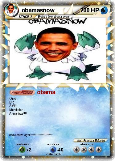 Pokemon obamasnow