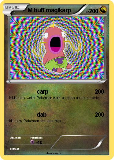Pokemon M buff magikarp