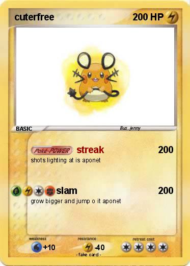 Pokemon cuterfree