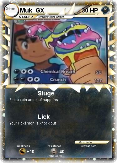 Pokemon Muk  GX