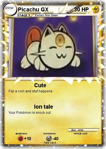 Pokemon Picachu GX
